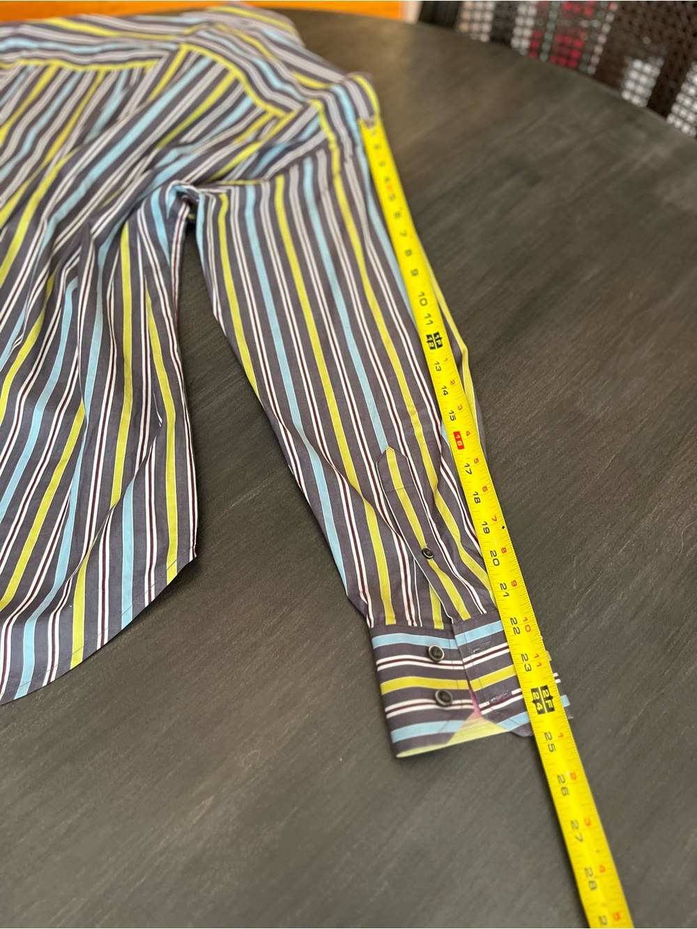 Robert Graham Multi-Stripe Button-Down Shirt - Picture 7 of 16